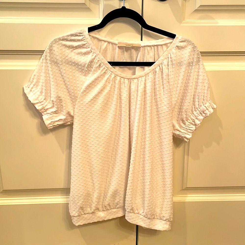 LOFT white top